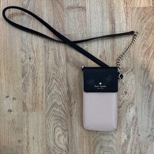 kate spade Madison North South Flap Phone Crossbody GUC